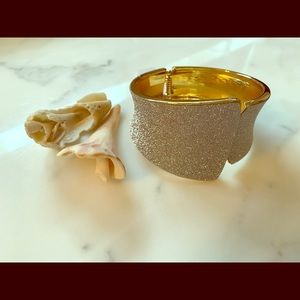 NWT Silver Sparkle Bracelet (extended size)